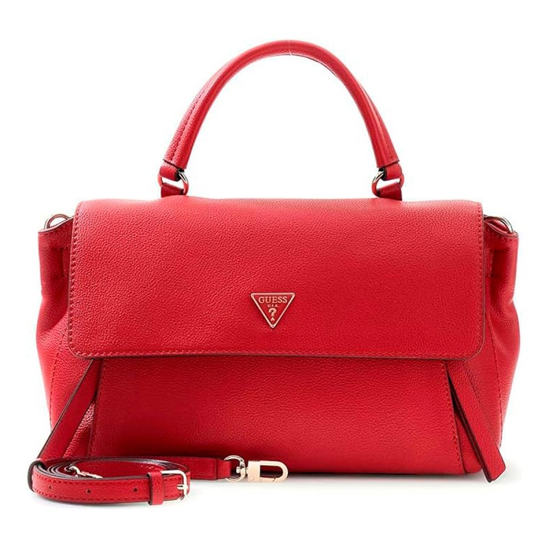 Bolso bandolera Devon Top Handle Flap Dark Cherry rojo oscuro