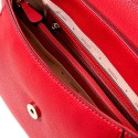 Bolso bandolera Devon Top Handle Flap Dark Cherry rojo oscuro