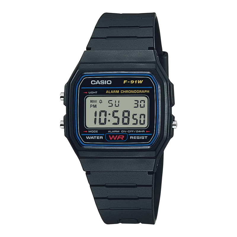 Casio Collection F-91W-1YEG