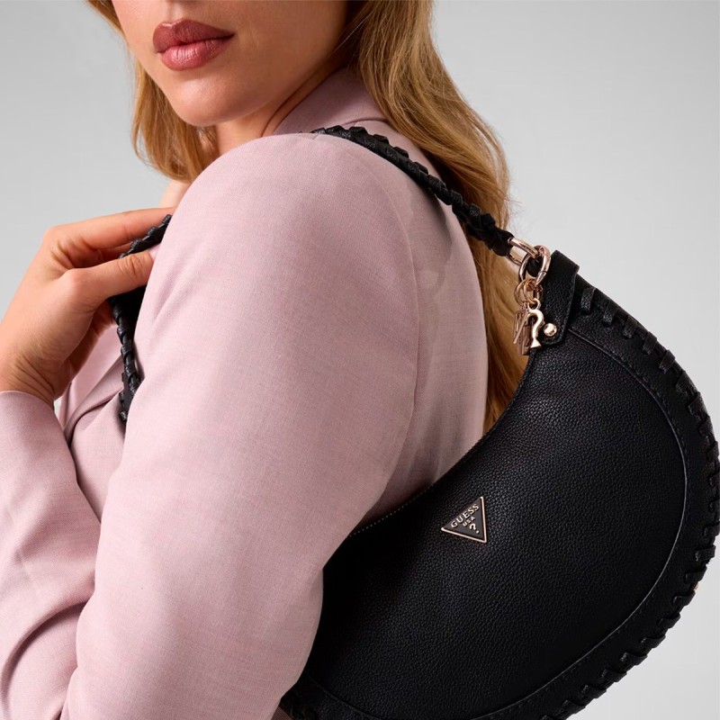 Bolso de hombro Petra Hobo Shoulder Bag Black negro